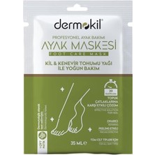 Esranın Dünyası Dermokil Kil & Kenevir Yağli Ayak Maskesi (35 Ml)