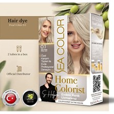 Esranın Dünyası Sea Color Home Colorist Set Saç Boyası 0.1 Inci Tozu Pearl Glım