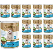 Esranın Dünyası Yetişkin Kedi Balıklı ve Jöleli Konserve  400 gr x 12 Adet