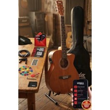 Esranın Dünyası Midex PHX-188ST Ekolayzerli Elektro Akustik Gitar 4/4 Gerçek Ağaç