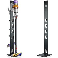 Esranın Dünyası Ibrush Şarjlı Süpürge Standı Dyson V15 GEN5DETECT ile Uyumlu Tüm V Serisiyle Uyumlu Şarjlı Süpürge Standı (Antrasit)