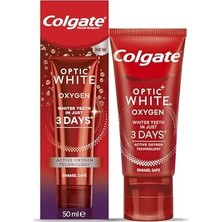 Esranın Dünyası Colgate Optic White Oxygen Aktif Oksijen Teknolojisi Beyazlatıcı Diş Macunu 50 ml