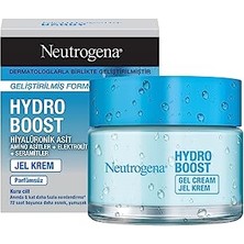 Esranın Dünyası Neutrogena – Hydro Boost Jel-Krem (50 ml Kavanoz) — Hyalüronik Asit ve Bitkisel Trehaloz Içeren Hassas Ciltler Için Nemlendirici Krem — Taze ve Işıltılı Bir Cilt Için Nemlendirici Jel