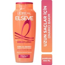 Esranın Dünyası L'oreal Paris Elseve Dream Long Onarıcı Bakım Şampuanı 400 ml