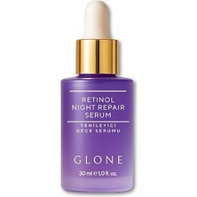 Esranın Dünyası Glone Retinol Yenileyici Gece Serumu 30ML | Retinol, Niacinamide & Hyaluronik Asit Içeren Anti-Aging Serum
