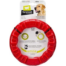 Esranın Dünyası Smile Aromalı Halka Oyuncak Kırmızı L