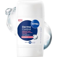 MarkEntegra Nıvea Kadın Stick Deodorant Derma Control Natural Tone 50 Ml, Koltuk Altı Kararmasına Karşı Etkili, Eşit Cilt Tonu, 72 Saat Anti Perspirant Koruma, C Vitamini, Hyaluronik Asit, Alkol Içermez