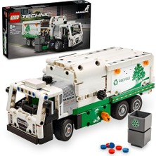 Esranın Dünyası LEGO Technic Mack Lr Electric Çöp Kamyonu 42167-8 Yaş ve Üzeri Çocuklar Için Geri Dönüşüm Temalı Koleksiyonluk Yaratıcı Oyuncak Model Yapım Seti, Doğum Günü Hediyesi Fikri (503 Parça)