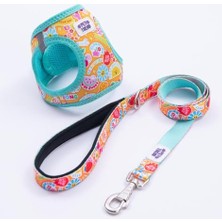 Esranın Dünyası Pixsy Pals Göğüs Tasması ve Sevk Kayışı Tasma Seti Emojili Kedi Köpek Göğüs Tasması Seti