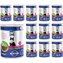 Esranın Dünyası Yetişkin Kedi Biftekli ve Jöleli Konserve  400 gr x 12 Adet