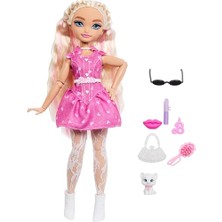 Esranın Dünyası Barbie Sarı Saçlı ve Eklemleri Bükülebilen Barbie Dream Besties 'malibu' Bebek ve Aksesuarları, Makyaj Temalı Oyuncaklar, JKP50