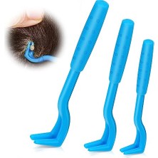 Esranın Dünyası Kene Pensi, Köpekler Için Kene Kancası Kene Çıkarıcı, 3 Farklı Boyutta Set, Kene Kartı Alternatifi, Kene Cımbızı, Ağrısız Kene Çıkarma, Evcil Hayvanlar Için Kene Temizleyici