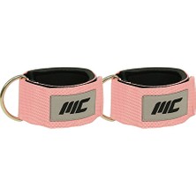 Musclecloth Padded Ankle Cuff 2'li Paket Pembe