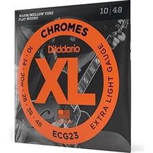 Esranın Dünyası ECG23 Elektro Gitar Tel Seti, Chromes, Jazz Light Gauge