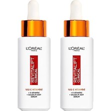 Esranın Dünyası L’oréal Paris Revitalift Clinical%12 Saf C Vitamini Aydınlatıcı Serum 2'li