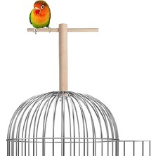 Esranın Dünyası Ağaç Sopalı Kuş Tüneği Kuş Parkuru Tünek Boy 18 cm