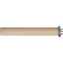 Esranın Dünyası Ahşap Papağan Kuş Tüneği Boy 20 cm Çap 3 cm