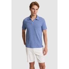U.s. Polo Assn. Erkek Indigo Tişört 50326991-VR028