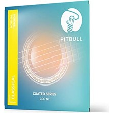 Esranın Dünyası Pitbull Klasik Gitar Teli Coated Seri Normal Tansiyon Set Ccg Nt