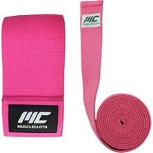 Musclecloth 2'li Direnç Bandı Seti Orta Pembe