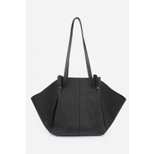Alessia Bag Meredith Hasır Görünümlü Suni Deri Çanta