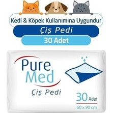 Esranın Dünyası 60X90 cm Kedi Köpek Çiş Pedi 30 Adet