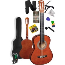 Esranın Dünyası Midex CG-36BRW-PAK Kaliteli 36 Inç 3/4 Juniur Çocuk Gitarı 8-12 Yaş Arası