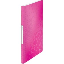 Esranın Dünyası Wow A4 Sunum Dosyası, Metalik Pembe, 20 Şeffaf Poşetli, 40 A4 Sayfa Kapasiteli, 46310023