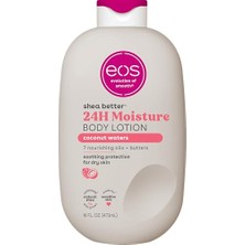Esranın Dünyası Shea Better Vücut Losyonu Hindistan Cevizi Suları, 24 Saat Nem Cilt Bakımı, Hafif ve Yağsız, Doğal Shea, Vegan, Hindistan Cevizi Vücut Losyonu, 16 Fl Oz