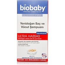 Esranın Dünyası Biobaby Yenidoğan Saç ve Vücut Şampuanı, 200ML