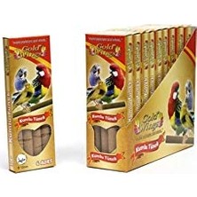 Esranın Dünyası Kuşlar Için Kumlu Tünek 19 cm (4'lü Paket)