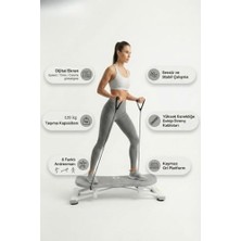 Esranın Dünyası Slider Evde Kaykay Spor Aleti – Dijital Ekranlı Kaydırmalı Fitness Board, 6 Fonksiyonlu