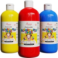 Esranın Dünyası Kırmızı-Mavi-Sarı Parmak Boyası 3'lü Set 3X500GR