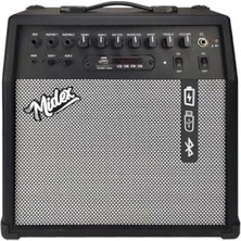 Esranın Dünyası Midex MGA-50USB-BT Elektro Gitar Amfisi 50 Watt USB Bluetooth Şarjlı 4 Girişli