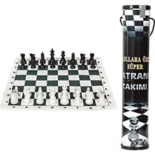 Esranın Dünyası Karton Rulo Pratik Kutu Satranç Takımı