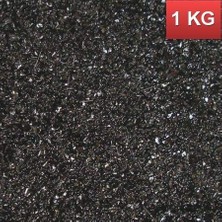 Esranın Dünyası Siyah Dogal Akvaryum Kumu 2mm 1 kg