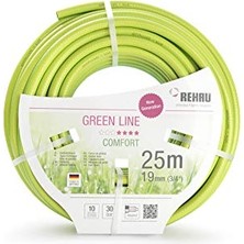 Esranın Dünyası Green Line Bahçe Hortumu 3/4 Inç 25 M: Parlak Yeşil, Esnek + Basınca Dayanıklı + Şeklini Korur