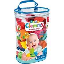 Esranın Dünyası Clementoni Clemmy 17878 40 Adet Şeffaf Kız Çantası Çok Renkli