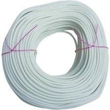 MarkEntegra Beyaz Sineklik Fitili, 5 mm Kalınlıkta 100 Metre Uzunluğunda