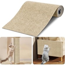 Esranın Dünyası 200 cm x 40 cm Kendinden Yapışkanlı Kedi Tırmalama Matı, Kediler Için Kedi Tırmalama Matı, Kedi Tırmalama Matı, Çizilmeye Karşı Koruma, Kanepe, Kedi Tırmalama Halısı, Kendinden Yapışkanlı, Duvar Için