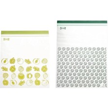 Esranın Dünyası Ikea Plastik Torba Istad, 30 Adet Paket, Şunlardan Oluşur: 15 Torba 6 L (28,5 x 41 Cm) ve 15 Torba 4,5 L (27 x 34 Cm), Tekrar Kullanılabilir, Çünkü Tekrar Kapatılabilir