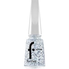 Esranın Dünyası Yoğun Simli Şeffaf Oje - Glitter Nail Enamel - GL001 STARDUST-8682536049795