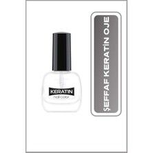 Esranın Dünyası Keratin Nail Color Clear - Keratin Içerikli Güçlendirici Parlak Oje