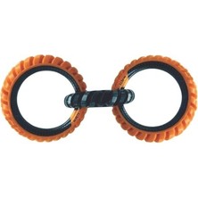 Esranın Dünyası Rıng Kıng Köpek Oyuncağı Trıple Orange/black