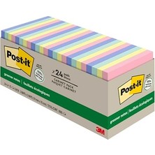 Esranın Dünyası Geri Dönüşüm Notes, 3 x 3, Sunwashed Pier, 24 75-Sheet Ped/paket