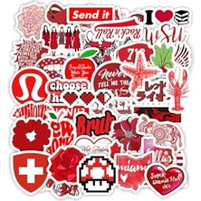 Esranın Dünyası Kırmızı Tutku Sticker Seti