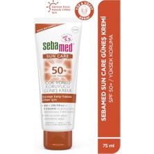 Esranın Dünyası Sebamed Sun Care Uva/uvb Filtresi ve E Vitamini Üçlü Yüksek Koruma Çok Yönlü Güneş Kremi 50 Spf 75 ml