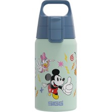 Esranın Dünyası Sıgg - Paslanmaz Çelik Çocuk Su Şişesi - Shield One Disney Mickey & Friends - Gazlı Içecekler Için Uygun - Sızdırmaz - Tüy Kadar Hafif - Bpa Içermez - Spor ve Okul - Xxxx - 0,5 L