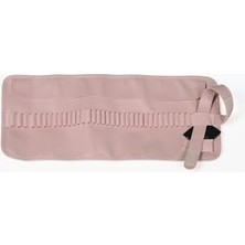 Esranın Dünyası Bback Rulo Kalemlik 36 Bölümlü Cırt Cırtlı Suni Deri Pastel Pembe