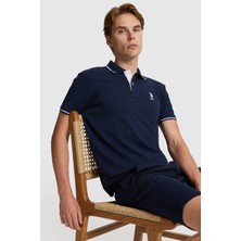 U.s. Polo Assn. Erkek Lacivert Tişört Basic 50326975-VR033